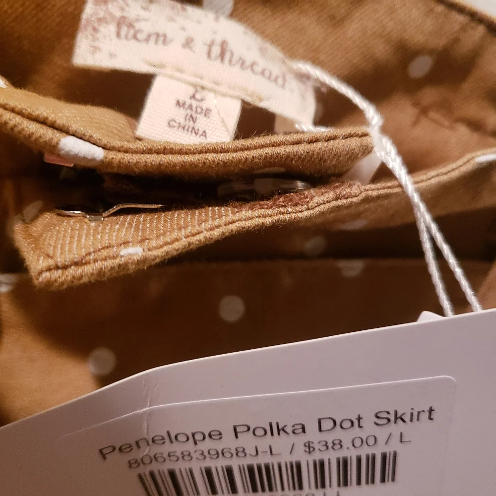 Item & thread ladies mini skirt - Picture 3 of 4